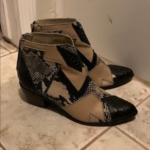 Trendy Leather Boots